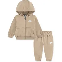 Nike Kids Joggingpak 'CLUB' donkerbeige
