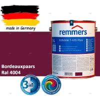Remmers Induline T-670 PLUS Dekkende Houtbeits buiten – RAL 4004 Bordeauxpaars – 5 L – Opvolger GW 310 Dekkend