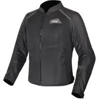 LS2 Helmets LS2 Breeze damesmotorfietstextiljas, zwart, maat XL
