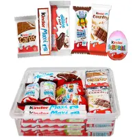 Kinder selection Happy chocolade mix - Maxi, Delice, Surprise, Happy Hippo, Cards & Country - 894g