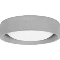 Beacon Lighting Plafondlamp , Uno, dimbare, Grijs, Woonkamer, Beton