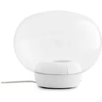 Stilnovo Tafellampe , La Mariée, dimbare, Doorzichtig, Woonkamer, Glas, Designer