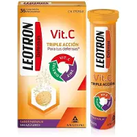 Leotron Vitamina C Effervescent Voedingssupplement 36 Eenheden