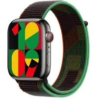 Apple Sport Loop band voor de Watch | 44/45/46/49 mm - Black Unity
