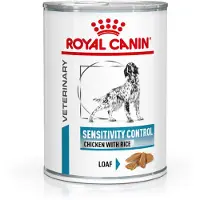 Royal Canin 12x Hondenvoer Nat Sensitivity Control Kip & Rijst 410 gr