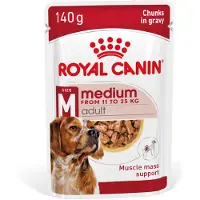 Royal Canin 40x Medium Adult Hondenvoer Nat 140 gr