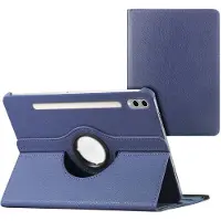 IMoshion 360° draaibare Bookcase voor de Samsung Galaxy Tab S10 Ultra / Tab S9 Ultra - Donkerblauw