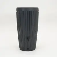 Vita Regenton Mika antraciet 240L + Kraan met Gardena koppeling + Plantenbak