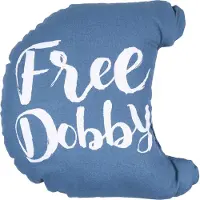 Harry Potter Zee-blauw kussen Free Dobby 35x40