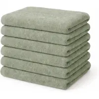 Ten Cate Handdoekenset - Handdoeken - Douchelakens - 70x140 cm - 6 stuks - 100% Katoen - Seagrass Groen
