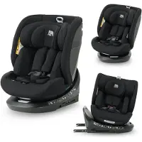 Deryan Cassie Luxe I-size Autostoel - Groep 0-1-2-3 - Isofix - 360° draaibaar - Zwart