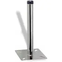 Pike N Bass Steel Seat Foot Fix Telescope Grijs 400 mm