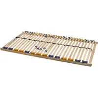 Coemo 7-zone Lattenrost MULTIRA - Houten Lattenbodem met Flexibele Opties, 5-Voudige Hardheidsverstelling, Geschikt voor Alle Matrassen, en Duits Vakmanschap, 80x200 cm, voordelige kit