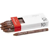 Packlinq Neocolor I, dikte 8 mm, l: 10 cm, brown (059), 10stuks