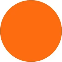 Packlinq Waterverf, H: 16 mm, d 44 mm, oranje, 6 stuk/ 1 doos