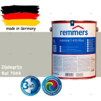 Remmers Induline T-670 PLUS Dekkende Houtbeits buiten – RAL 7044 Zijdegrijs – 5 L – Opvolger GW 310 Dekkend