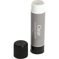 Packlinq Transparante lijmstift, 21 gr, rond, 1stuk