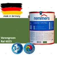 Remmers Induline T-670 PLUS Dekkende Houtbeits buiten – RAL 6025 Varengroen – 5 L – Opvolger GW 310 Dekkend