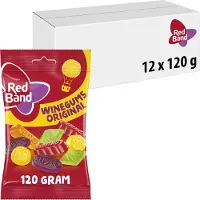 Red Band Winegums snoepzak (12 x 120 gram)