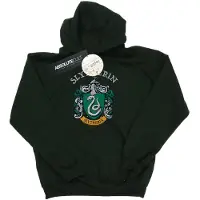 Harry Potter Jongens Slytherin Crest Hoodie (Bosgroen)