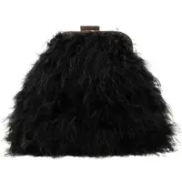 Faina Clutch zwart