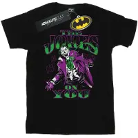 DC Comics Heren Joker De Grap is Op Jou T-Shirt (Zwart)
