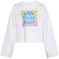 IZIA Sweatshirt blauw / geel / pink / wit