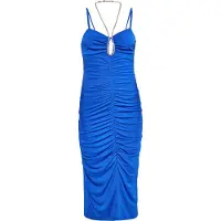 Faina Cocktailjurk royal blue/koningsblauw