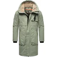 STONE HARBOUR Winterjas 'Cyriaan XX' pastelgroen
