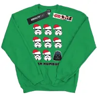 Star Wars Heren Kerstmis Humbug Sweatshirt (Iers Groen)