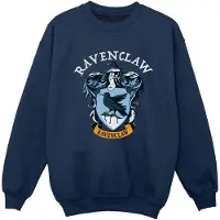 Harry Potter Meisjes Ravenclaw Sweatshirt (Marineblauw)
