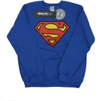 DC Comics Heren Superman Logo Sweatshirt (Koningsblauw)