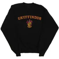 Harry Potter Meisjes Gryffindor Crest Sweatshirt (Zwart)