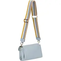 Faina Clutch lichtblauw