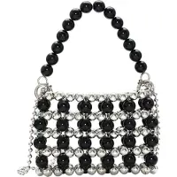 FELIPA Handtas zwart / zilver