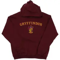 Harry Potter Meisjes Gryffindor Crest Hoodie (Bourgondië)
