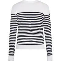 Usha Gebreid vest zwart / wit