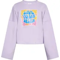 IZIA Sweatshirt blauw / lila / oranje / pink / wit