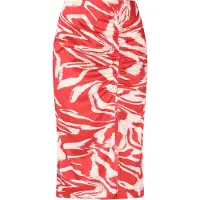 Faina Rok beige / rood