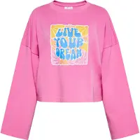 IZIA Sweatshirt blauw / geel / pink