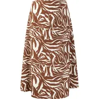Faina Rok bruin / wit