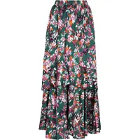 IZIA Rok groen / lichtrood / wit