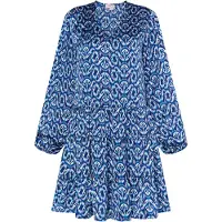 IZIA Zomerjurk lichtblauw / donkerblauw / orchidee