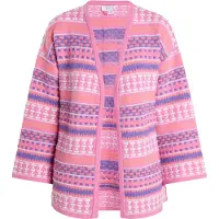 IZIA Gebreid vest lila / pink / rosé