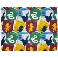 Harry Potter Fleece Stickers Deken (Veelkleurig)