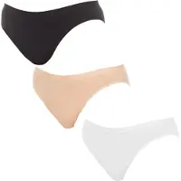 Dim Pack-3 Les Pockets slip elastische stof D4H00 vrouw