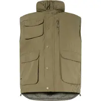 Tuffskull Waistcoat Heren militaire olijf