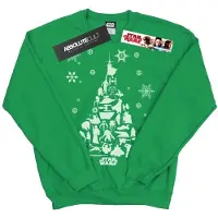 Star Wars Heren Kerstboom Sweatshirt (Iers Groen)