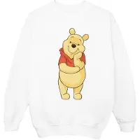 Disney Meisjes Winnie De Poeh Schattig Sweatshirt (Wit)