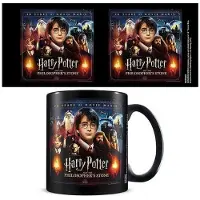 Harry Potter 20 jaar film magie mok (Zwart/Multikleurig)